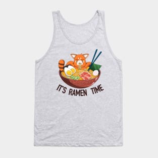 Red Panda Ramen Tank Top